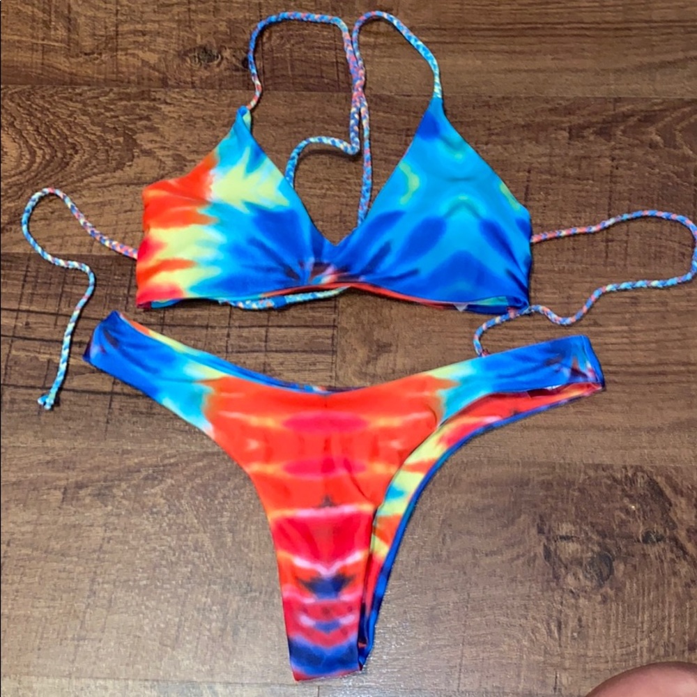 Tie Dye ZAFUL swim suit